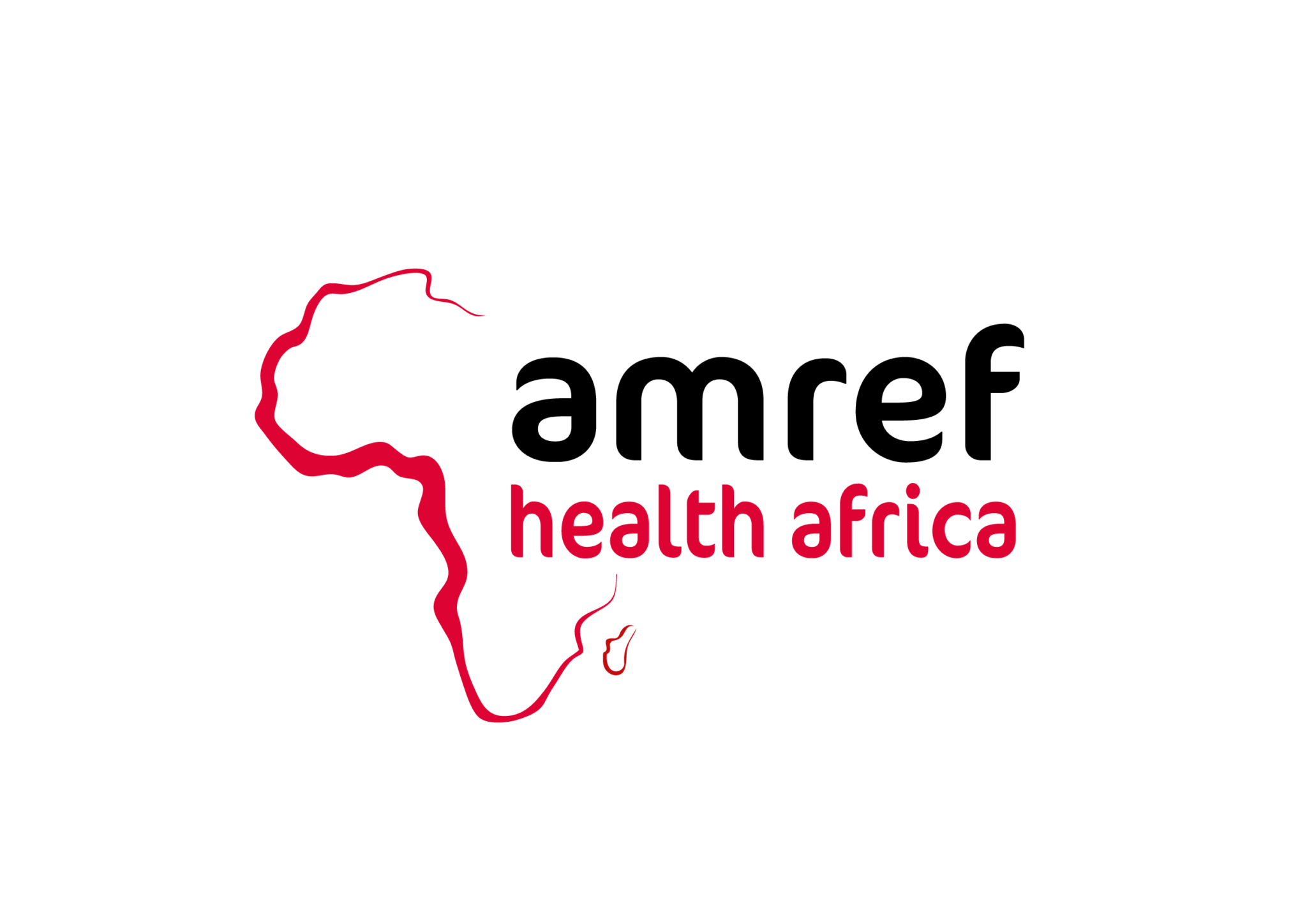 Amref Health Africa logo on white